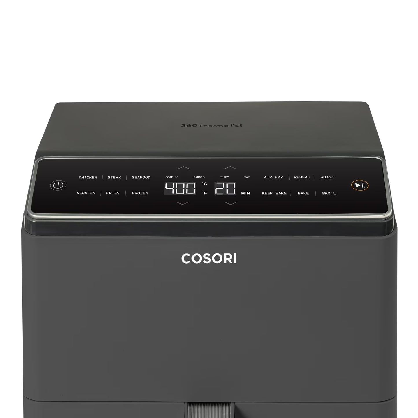 COSORI Dual Blaze 6.8qt Ceramic Coating Smart Air Fryer – Dark Gray
