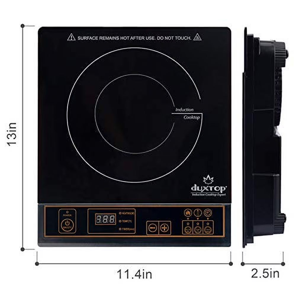 Duxtop 1800W Portable Induction Cooktop Countertop Burner – Gold