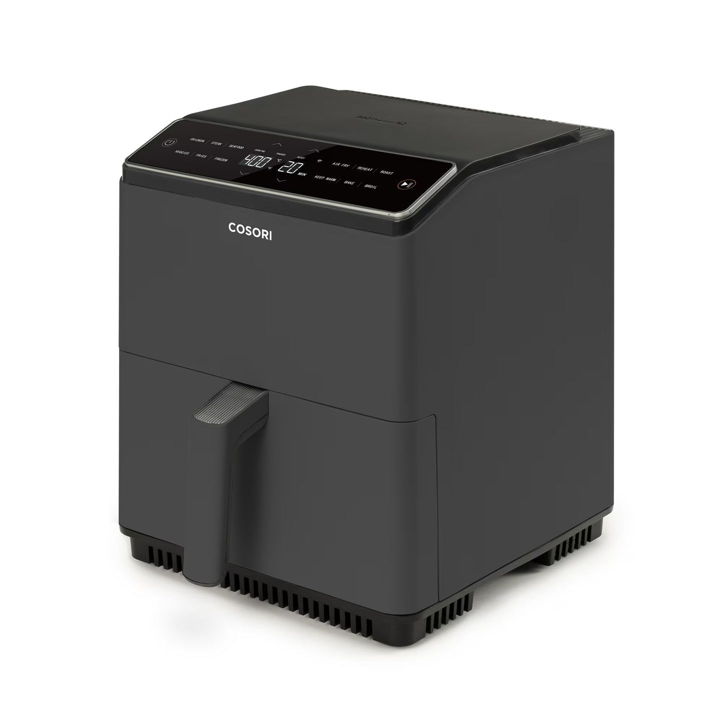 COSORI Dual Blaze 6.8qt Ceramic Coating Smart Air Fryer – Dark Gray