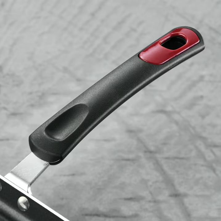 Tramontina Everyday 3-Piece Aluminum Nonstick Fry Pan & Griddle Set – Metallic Red